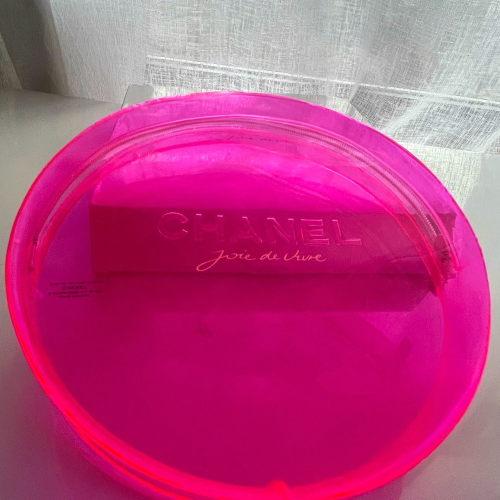 CHANEL Pink Cosmetic Case